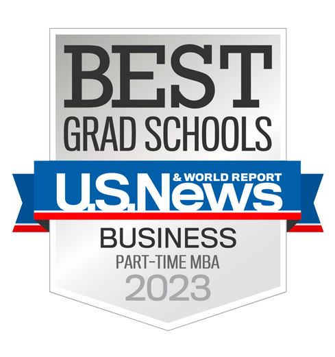 U.S. News & World Report Badge | No. 33 | Part-time MBA programs